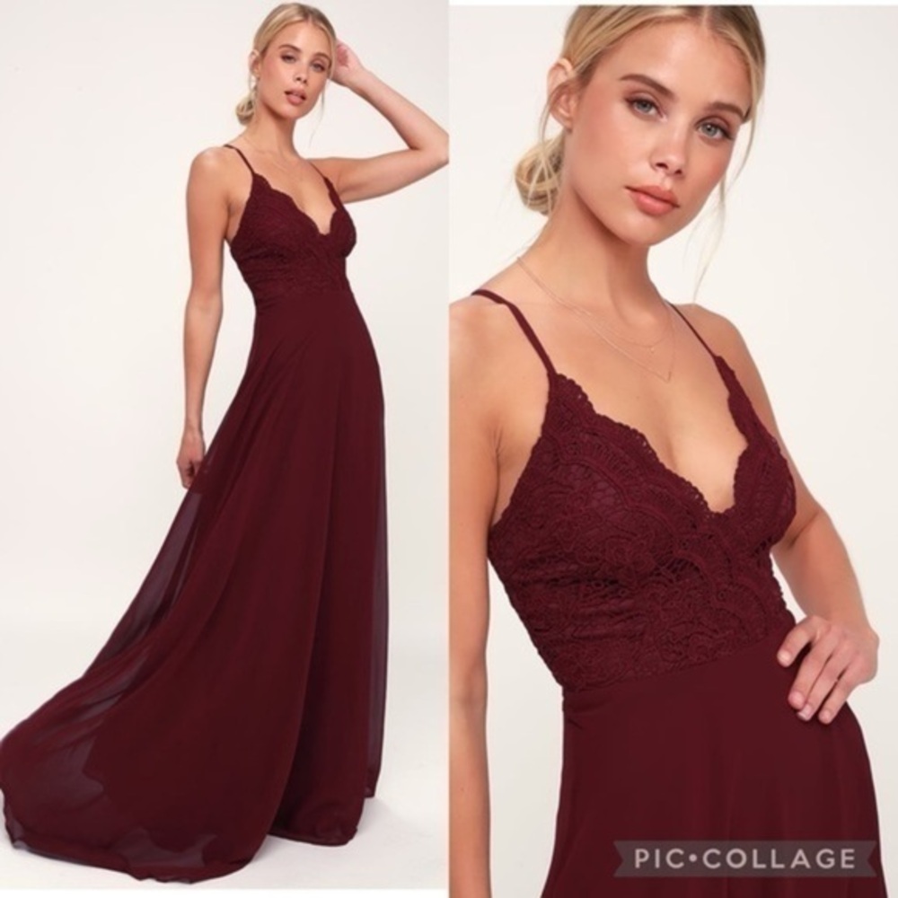 Lulus Madalyn Lace Maxi Dress